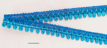 Royal blue Blue Thread Lace, Embroidery Lace Trims, Fringe Trim